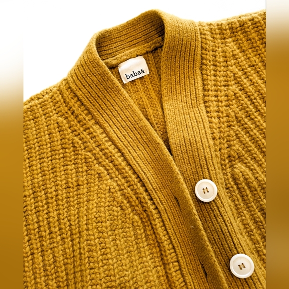 Babaà Cardigan No.19 Mini in Ochre - Picture 6 of 11